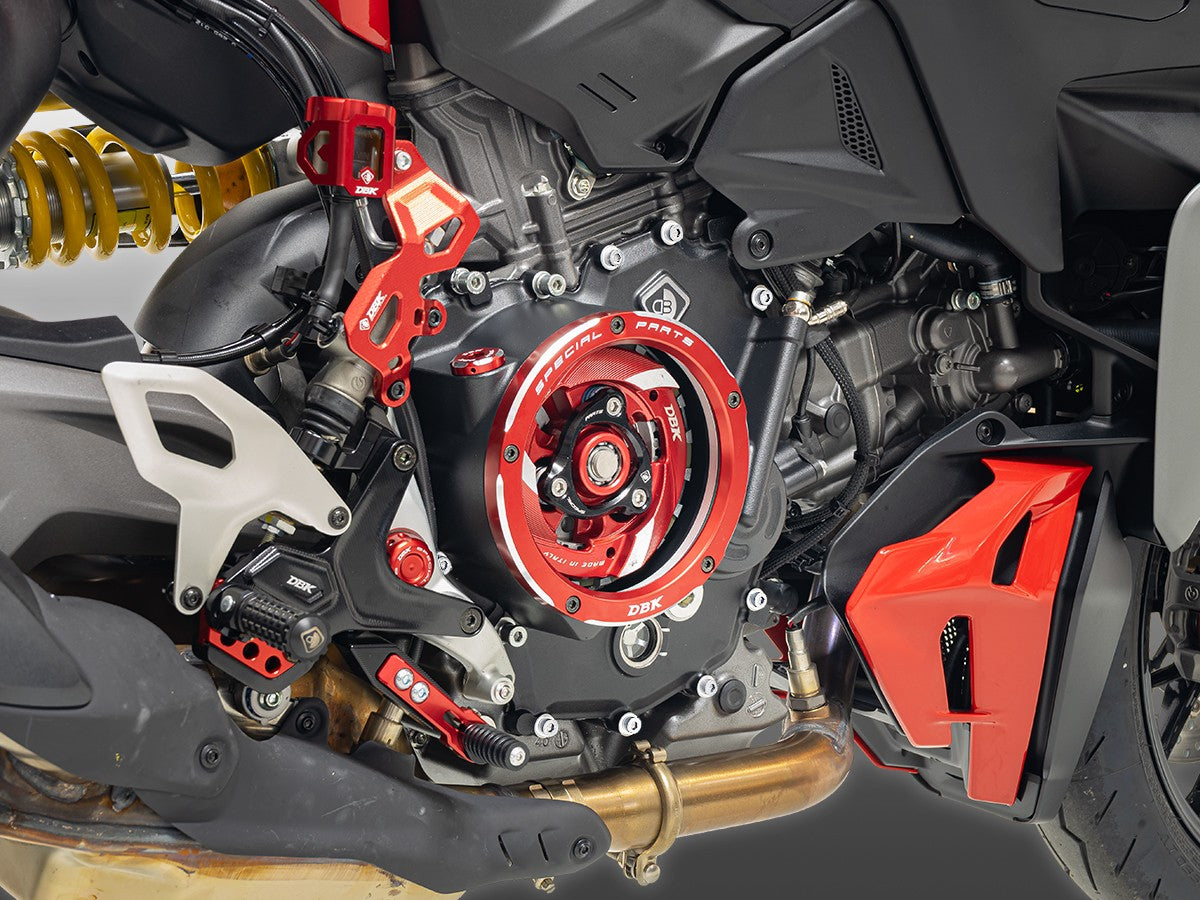 Clear Clutch Cover Ducati Panigale Streetfighter V2