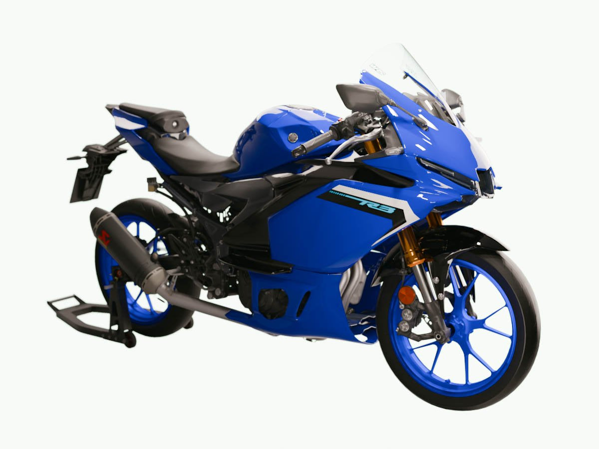 WRS Race High Windscreen Yamaha R3 2019-2026 - CLEAR
