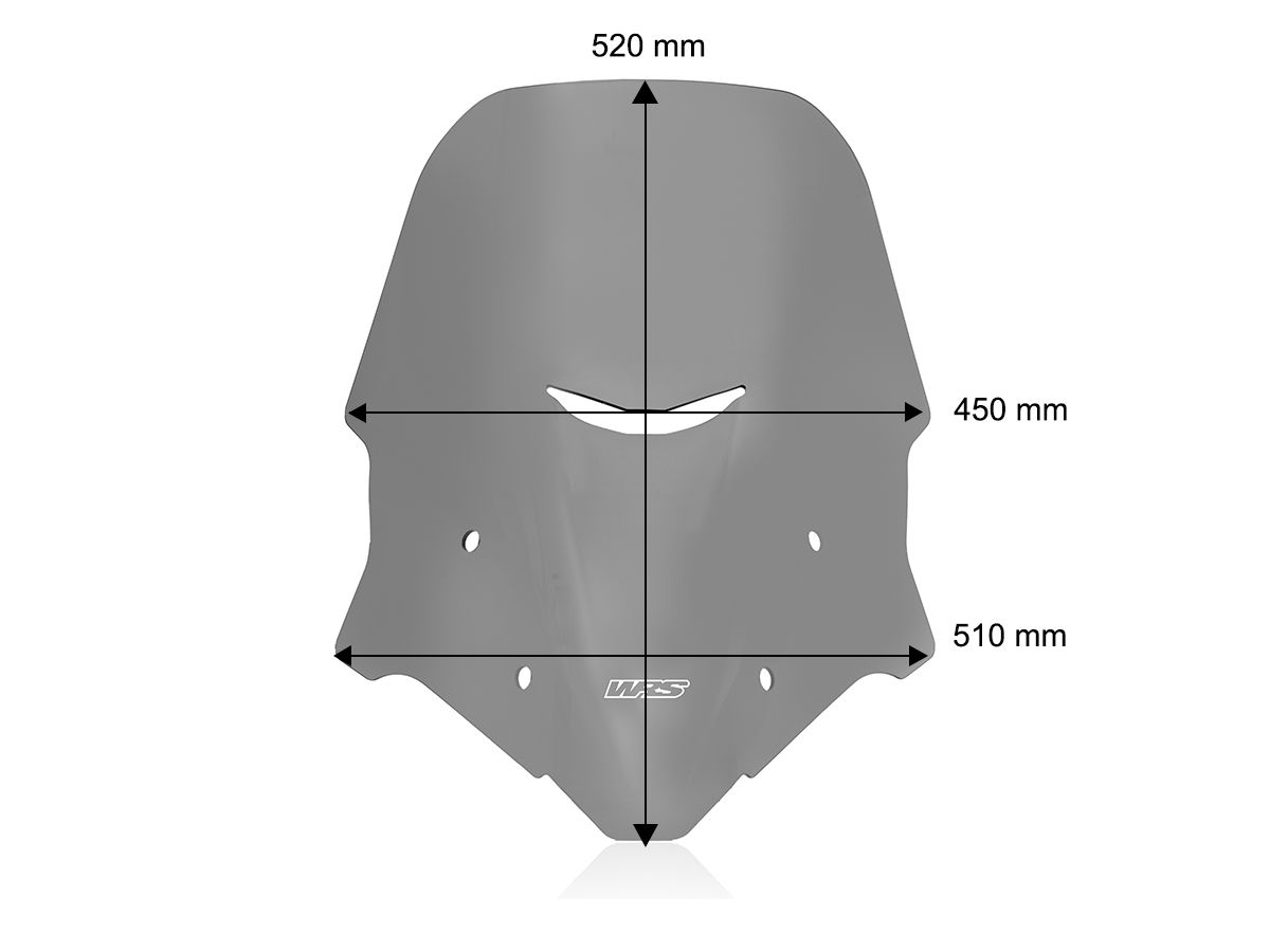 WRS CAPONORD WINDSCREEN BENELLI TRK 702 / X 2023-2025