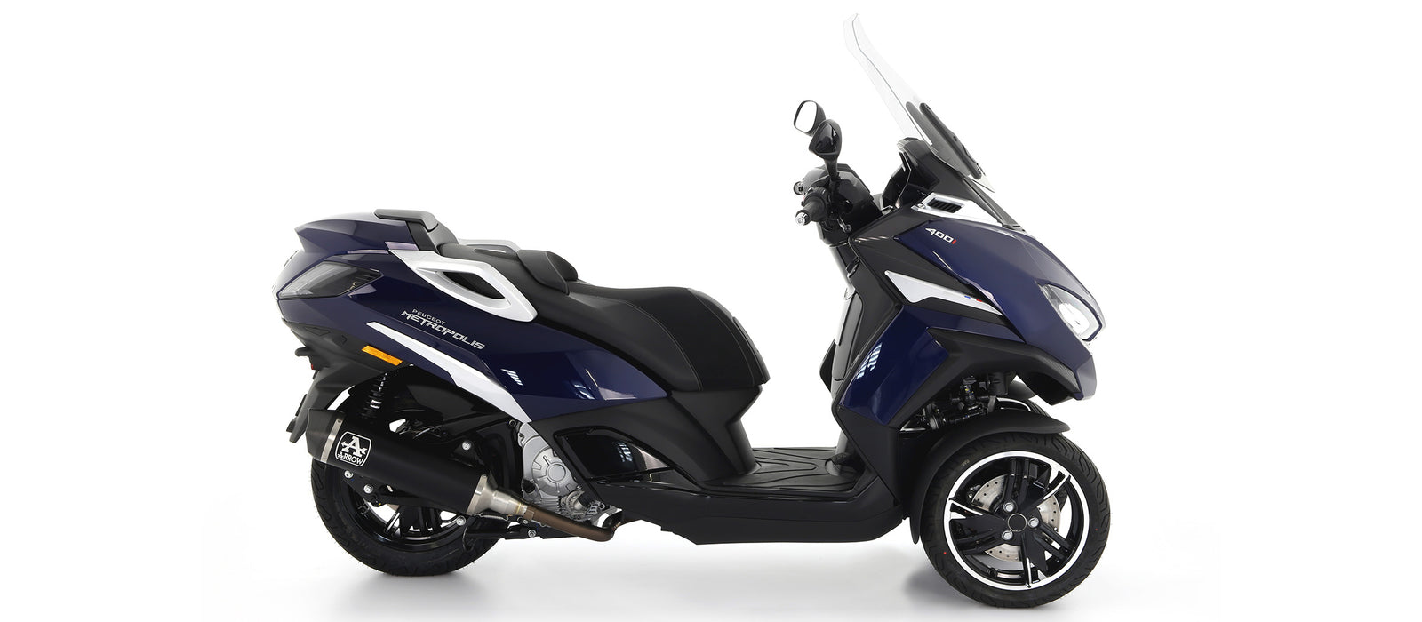 Arrow Urban Aluminium Dark" Slip On With Carbon End Cap"