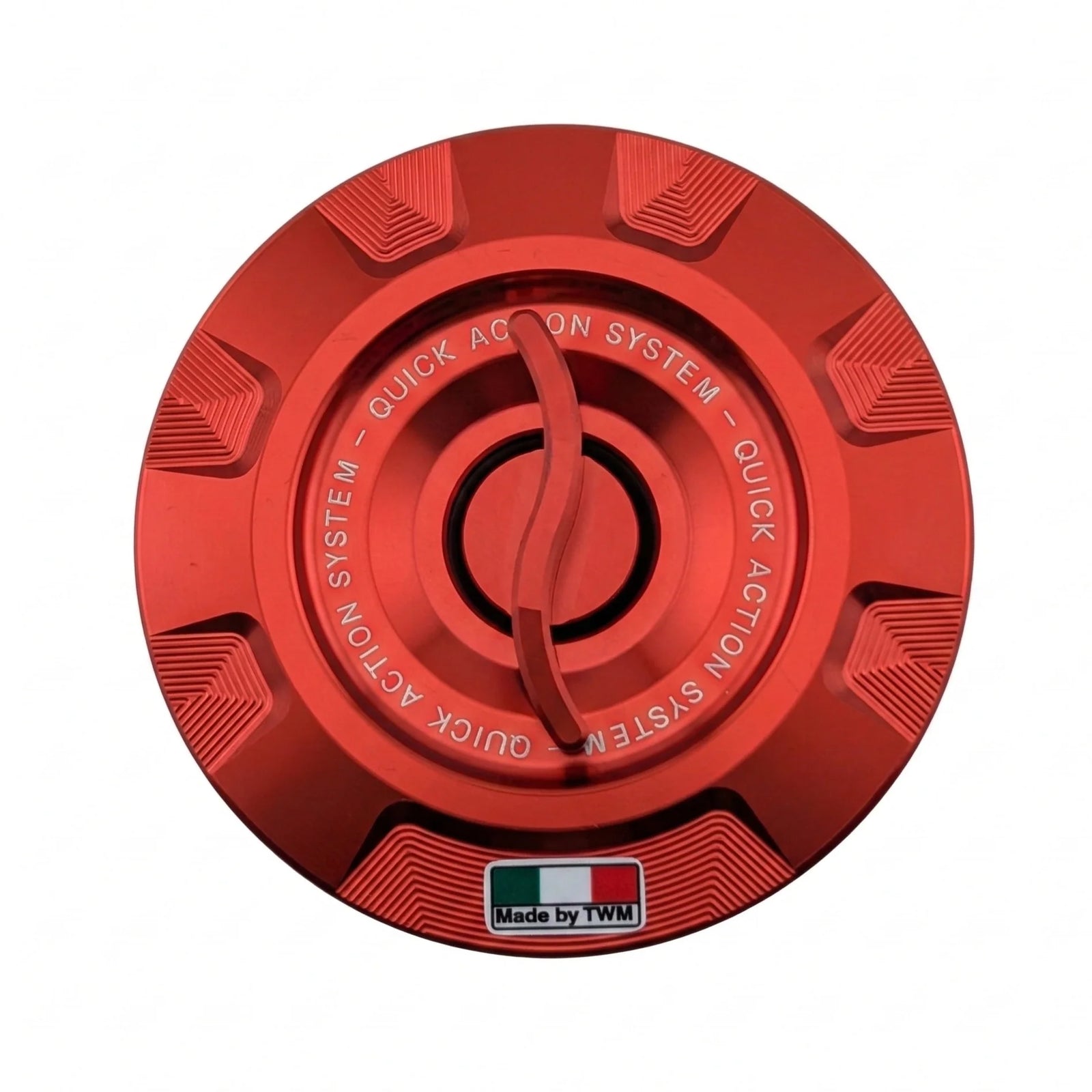 TWM Quick Action CNC Aluminum Gas Cap For Ducati - TDPR.09