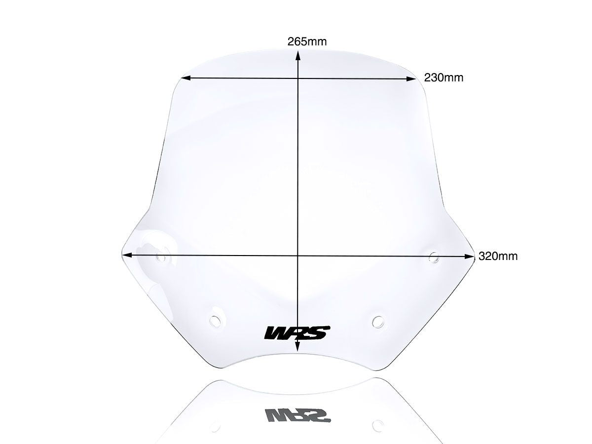 WRS Sport Windscreen BMW R 1200 R 2006-2014