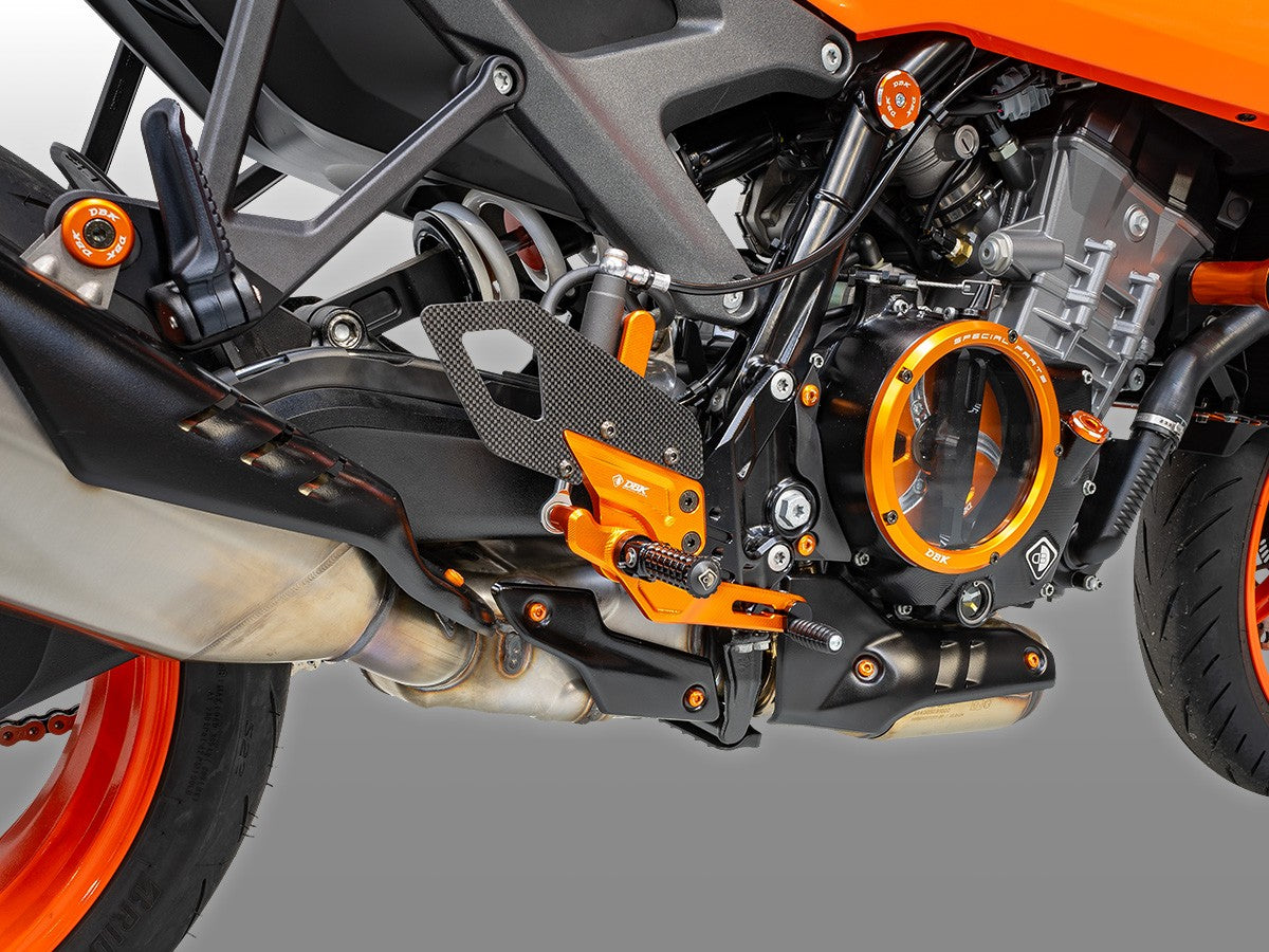 KTM 990 Duke Adjustable Pilot Rearsets Kit