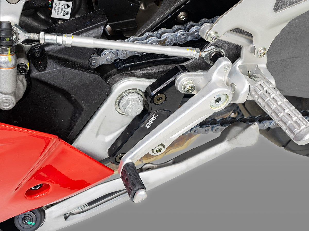 Ducati Panigale V2 2025 Adjustable Rearset Plates