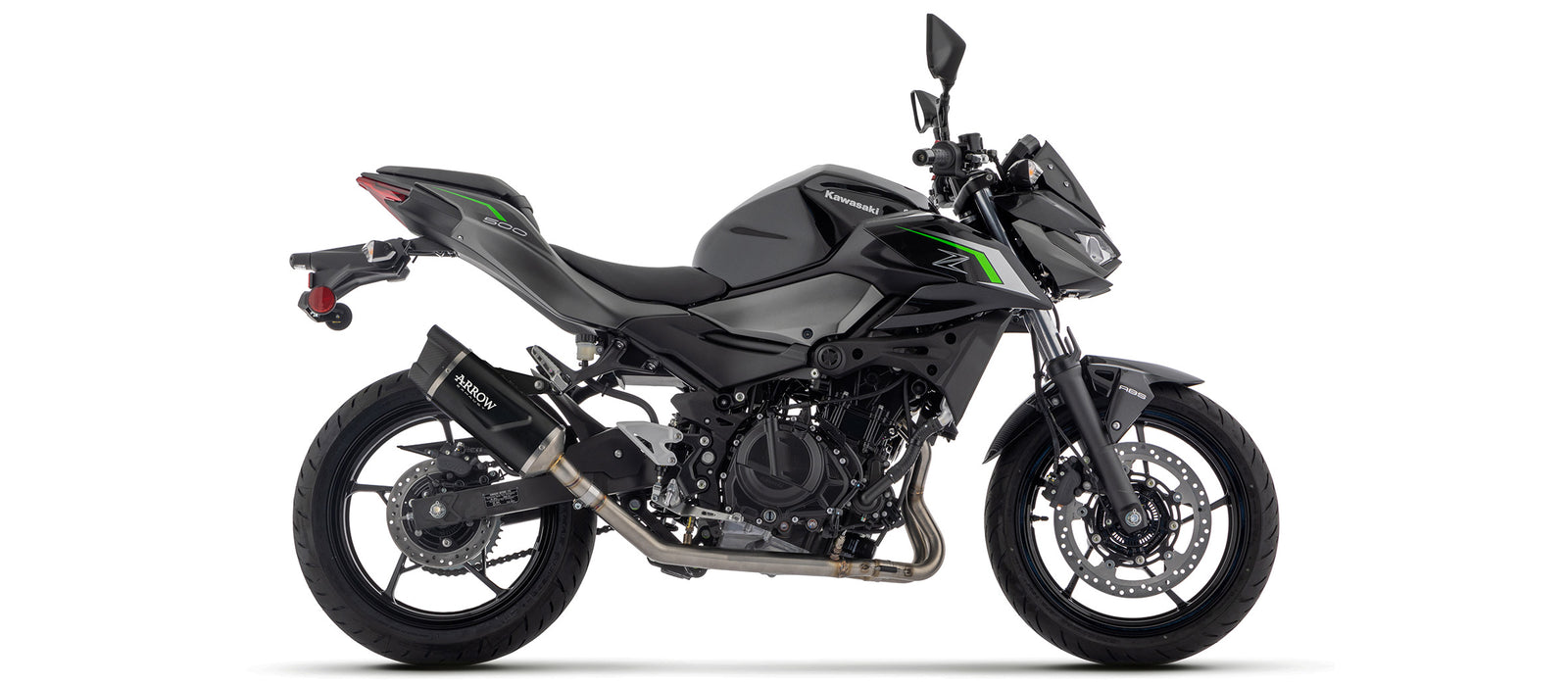 Arrow Full System With Indy Race Evo Aluminium Dark" Slip On"