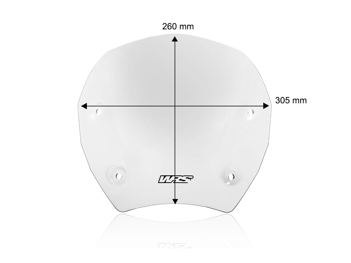 WRS Sport Windscreen With Radar BMW R 1300 GS 2023-2026