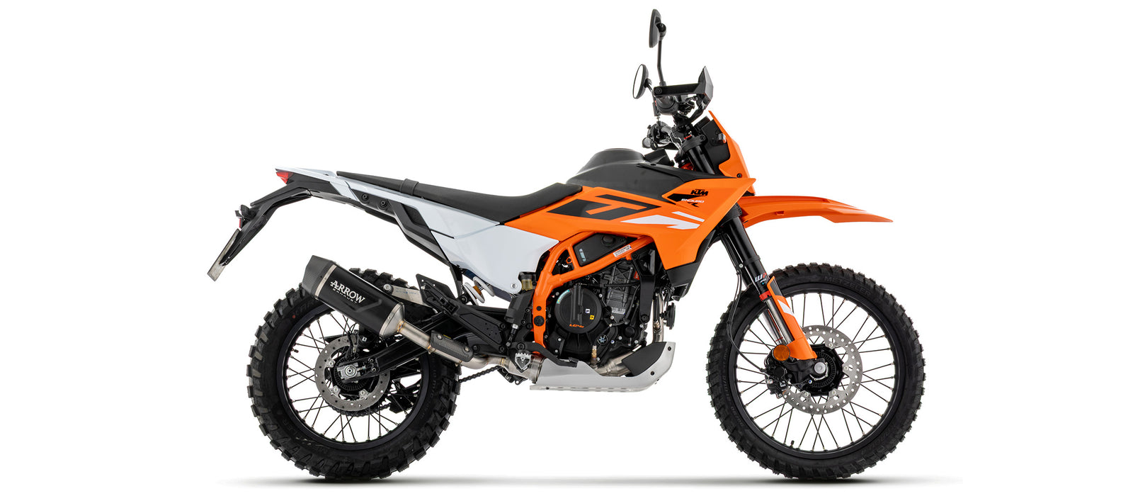 Arrow Full System With Indy Race Evo Aluminium Dark" Slip On"