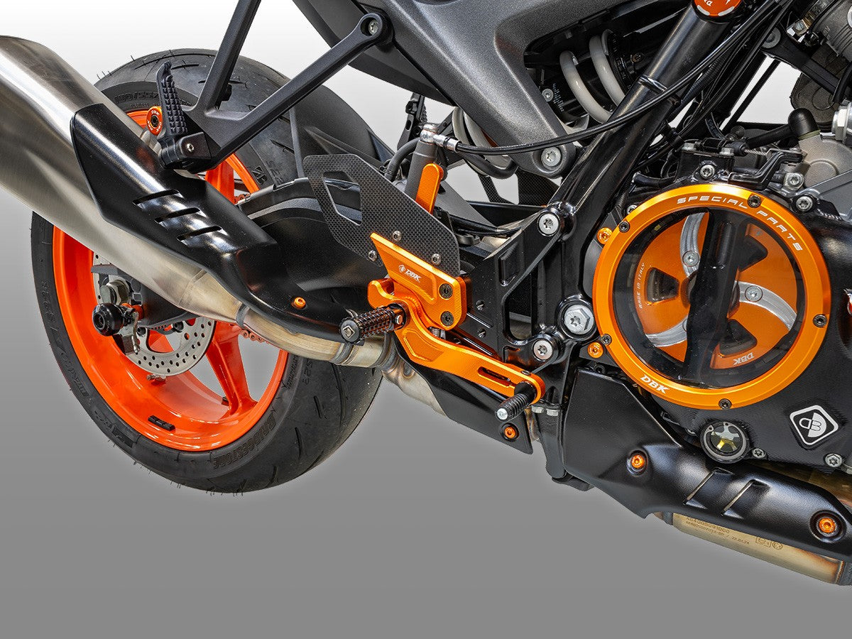 KTM 990 Duke Adjustable Pilot Rearsets Kit