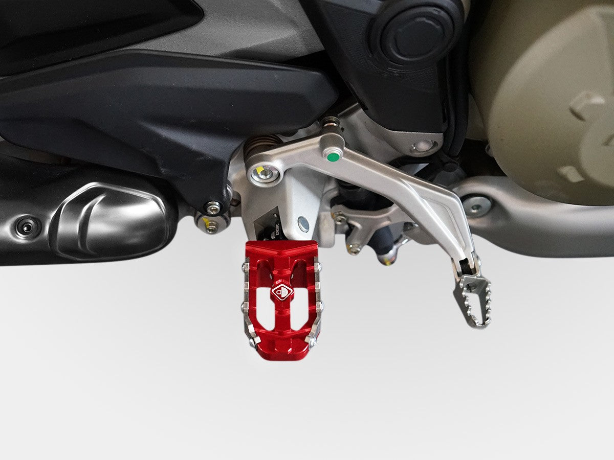 PPDV10 DUCATI ADJUSTABLE OFF-ROAD PILOT PEDALS KIT (Ø6mm PIN)