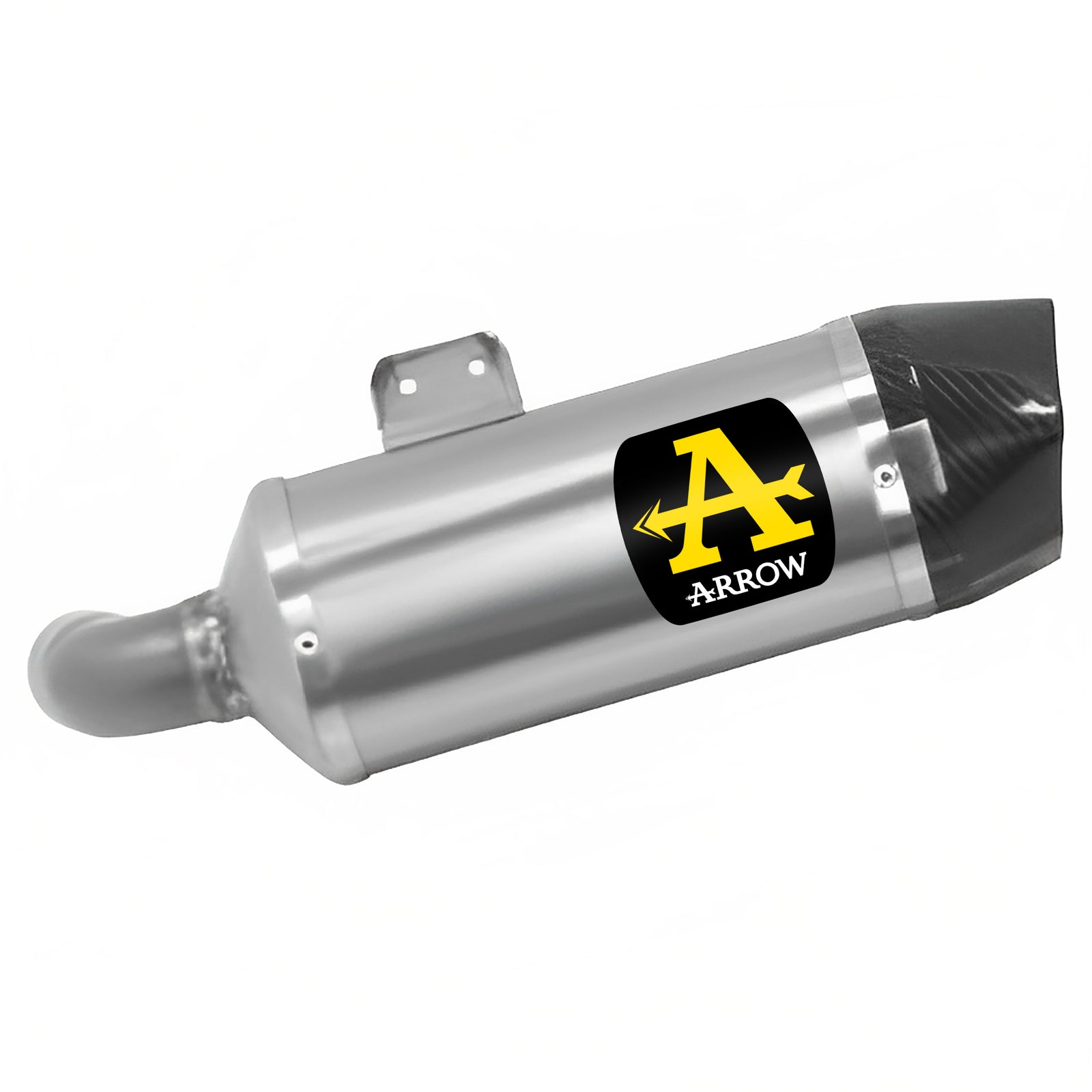 Arrow 71915AK Indy-Race Aluminium Slip On With Carbon End Cap