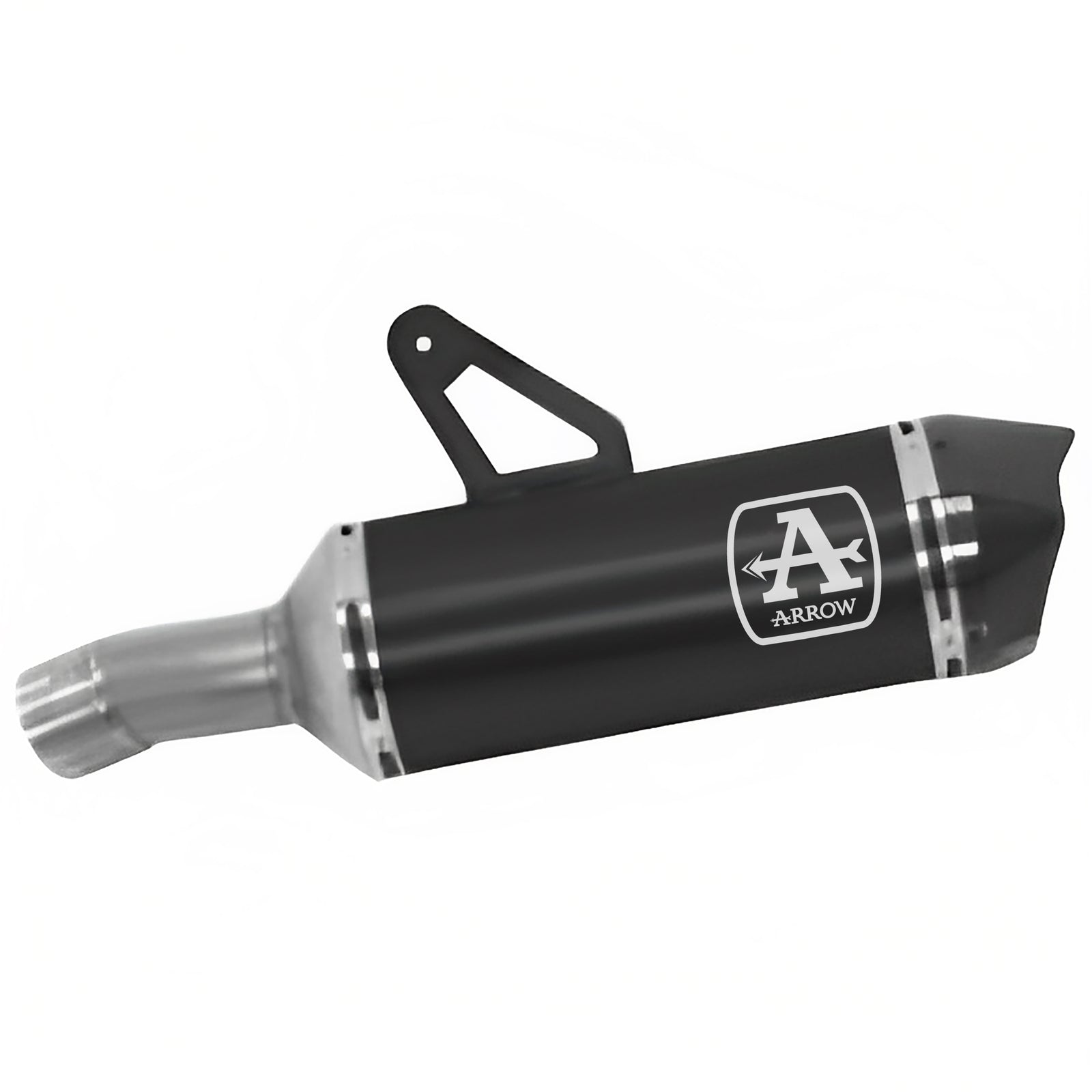 Arrow 71926AKN Race-Tech Aluminium "Dark" Slip On With Carbon End Cap