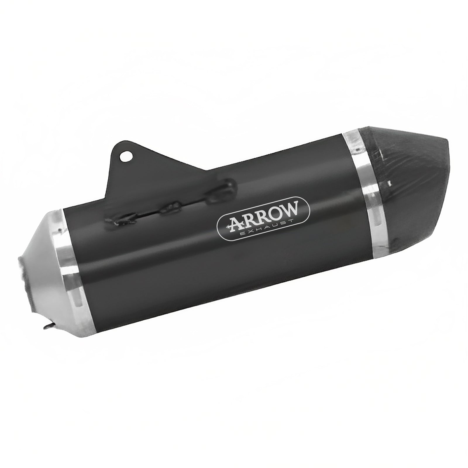 Arrow 72624AKN Race-Tech Aluminium "Dark" Slip On With Carbon End Cap