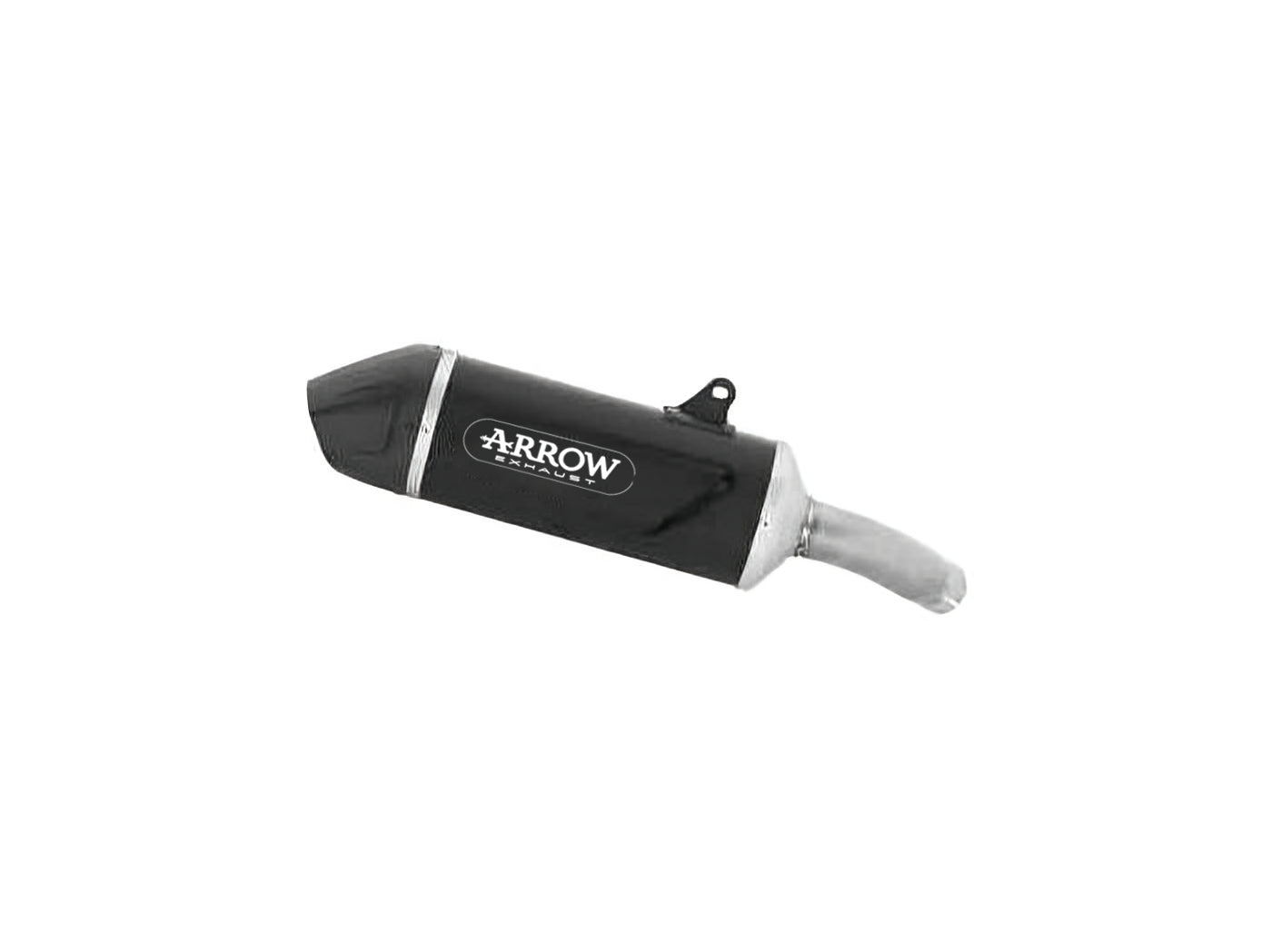 Arrow 72668AKN Indy Race EVO Aluminium "Dark" Slip On With Carbon End Cap