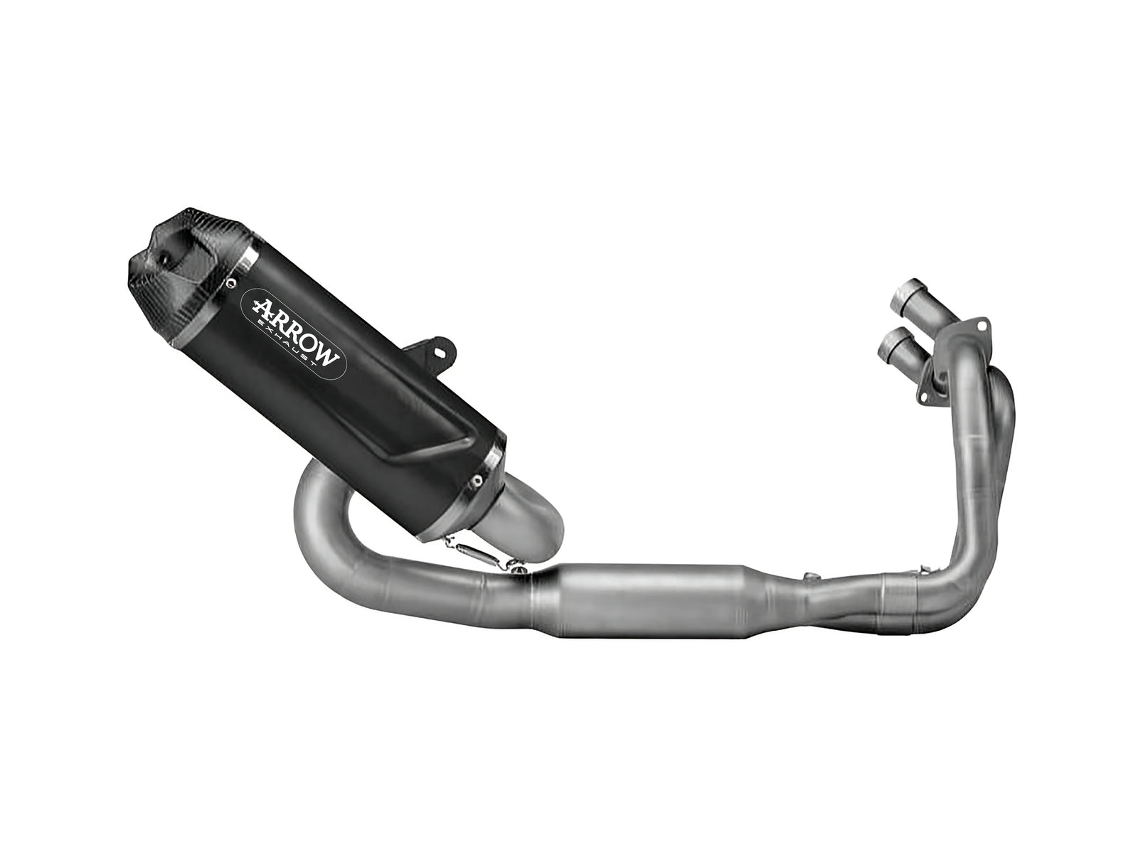 Arrow 77501AKN Homologated Full System With Indy Race EVO Aluminium "Dark" Slip On