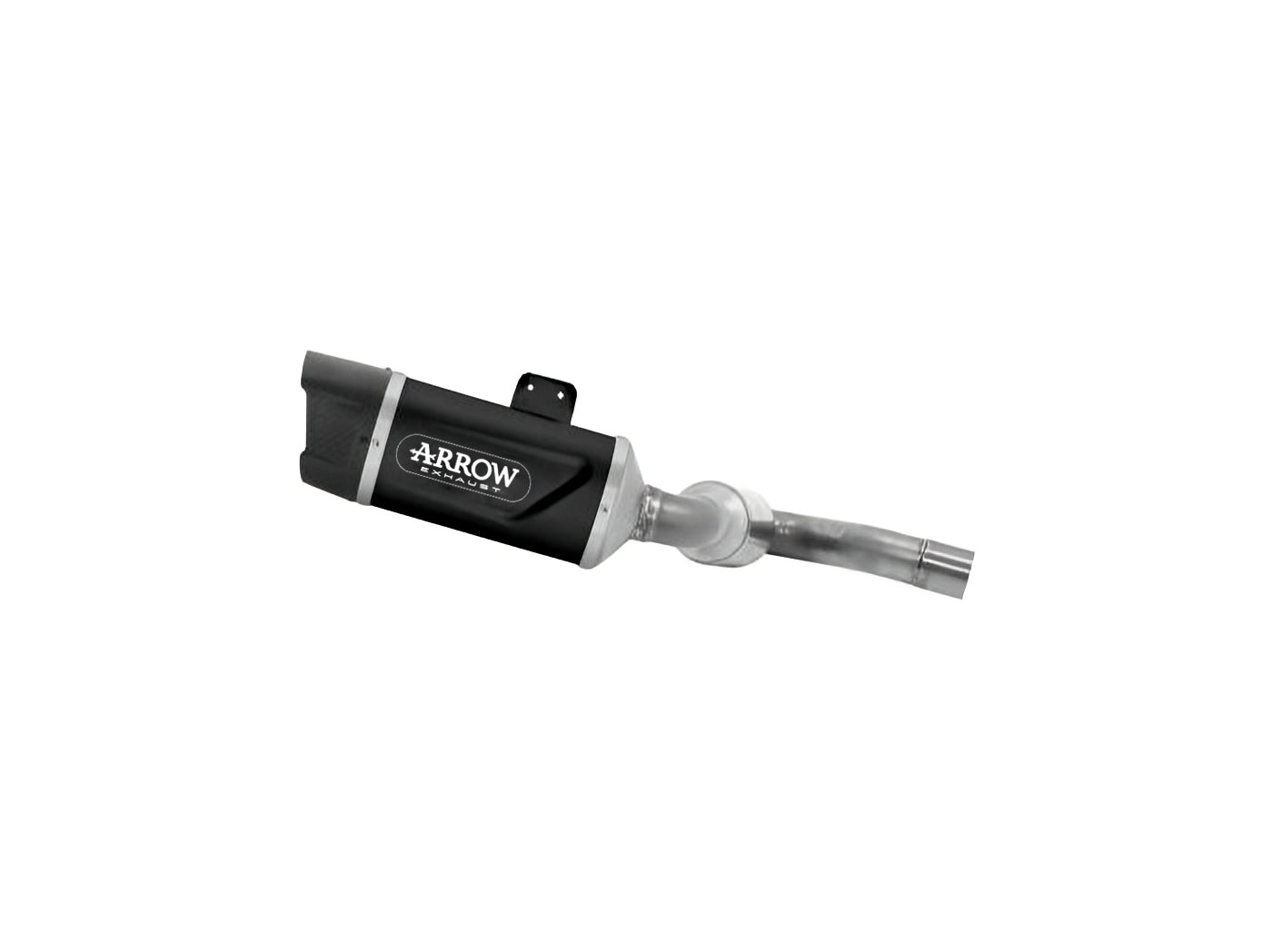 Arrow 77502AKN Indy Race EVO Aluminium "Dark" Slip On With Carbon End Cap