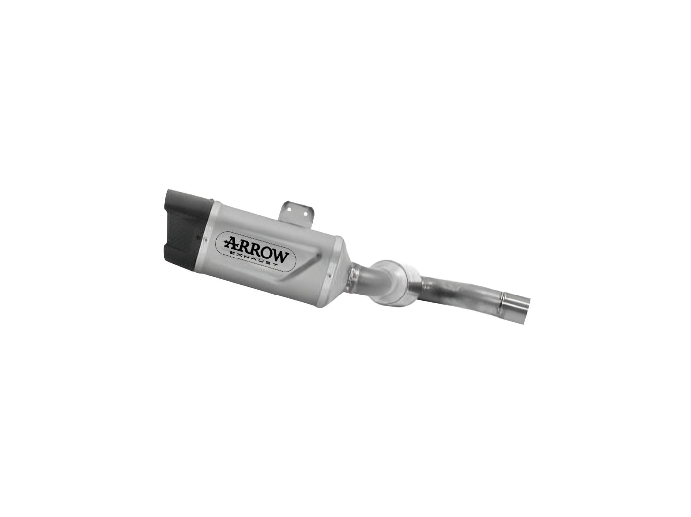 Arrow 77502PK Indy-Race EVO Titanium Slip On With Carbon End Cap