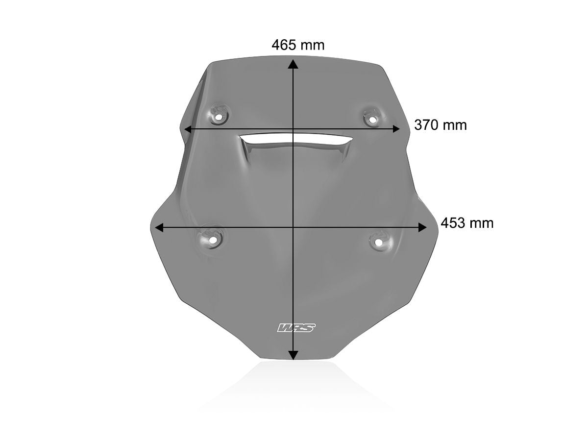 WRS Standard Windscreen CF Moto 800 MT 2022-2026 / 700 MT 2024-2026