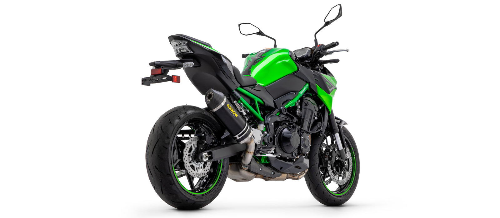 Arrow Race-Tech Aluminium Dark" Slip On With Carbon End Cap"