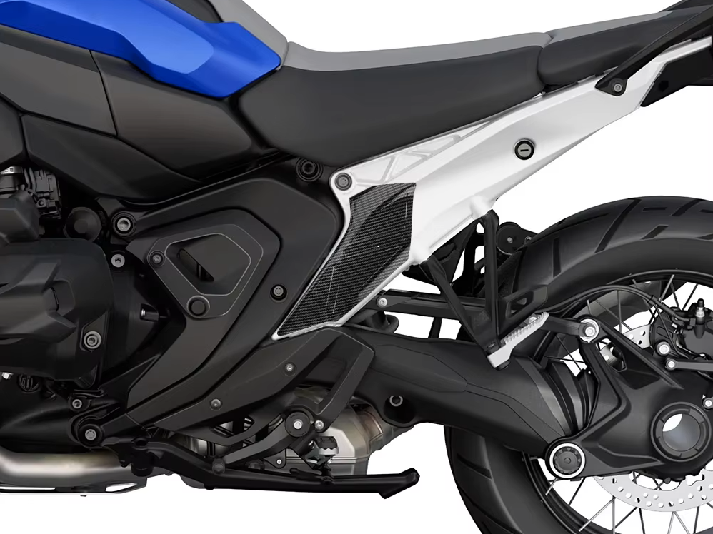 CRB186L BMW R1300GS Glossy Carbon Subframe Closing Covers