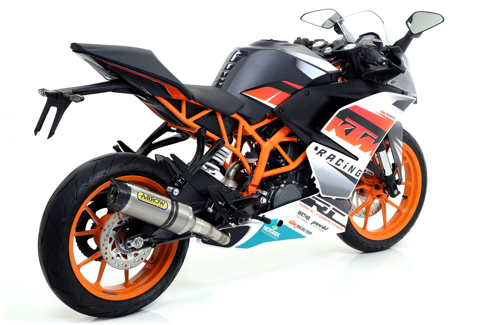 Street Thunder Titanium Slip On With Carbon End Cap