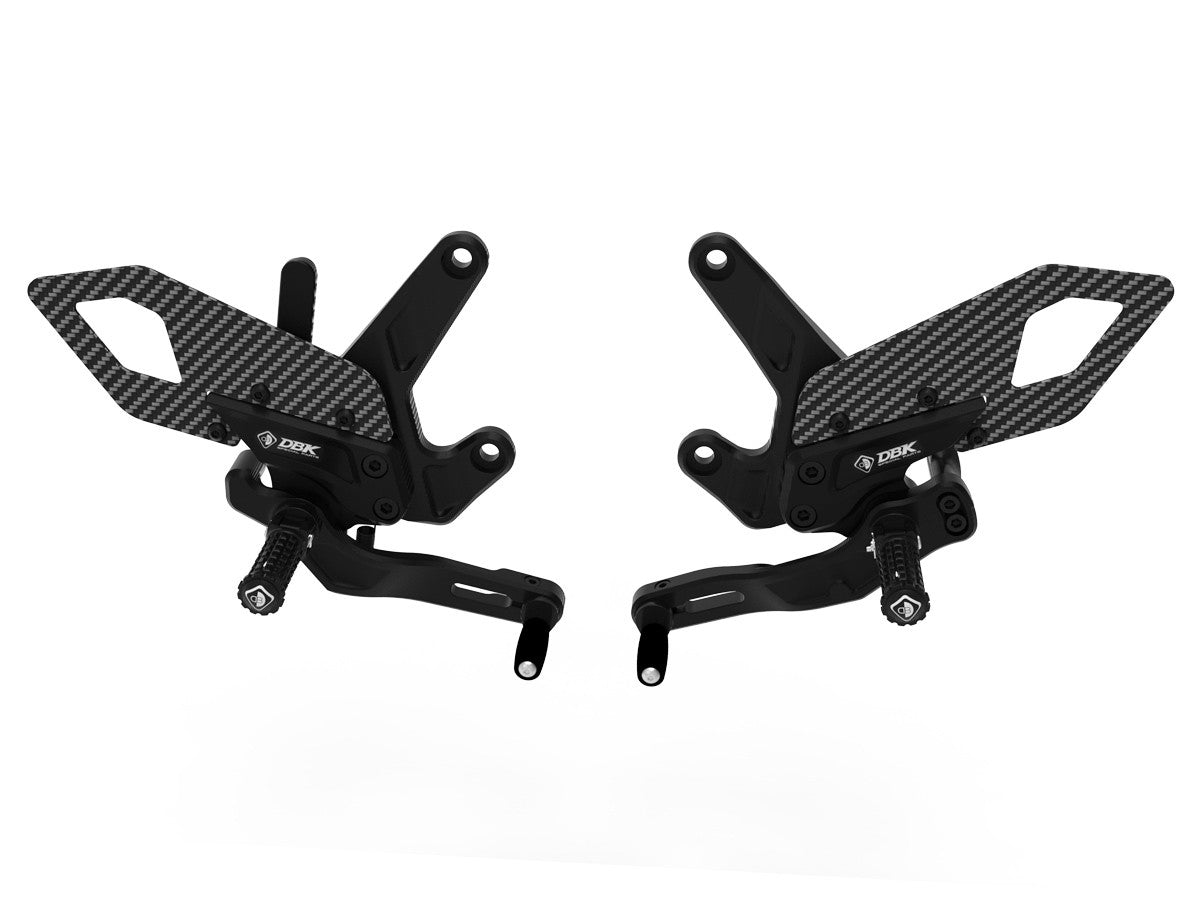 KTM 990 Duke Adjustable Pilot Rearsets Kit