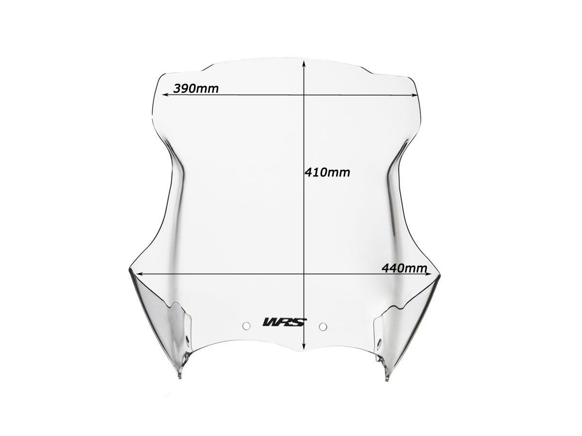WRS Intermedio Windscreen BMW R1200GS/ADV 2004-2012 - CLEAR