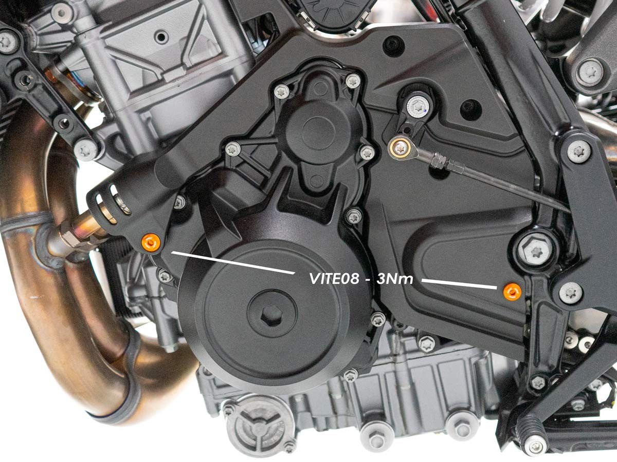 KVT77 KTM 990 Duke Side Left Side Plastic Covers Screws Kit