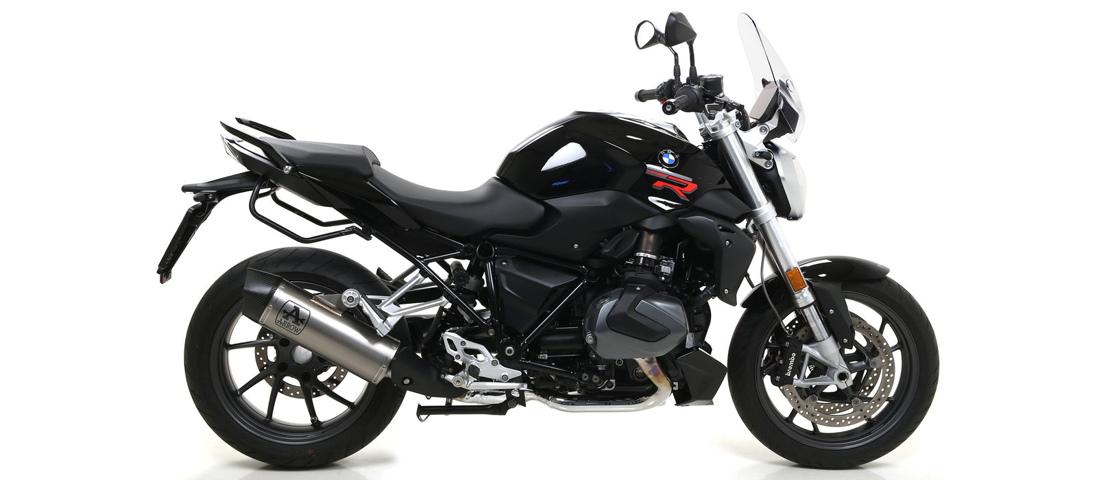 Maxi Race-Tech Titanium Slip On With Carbon End Cap