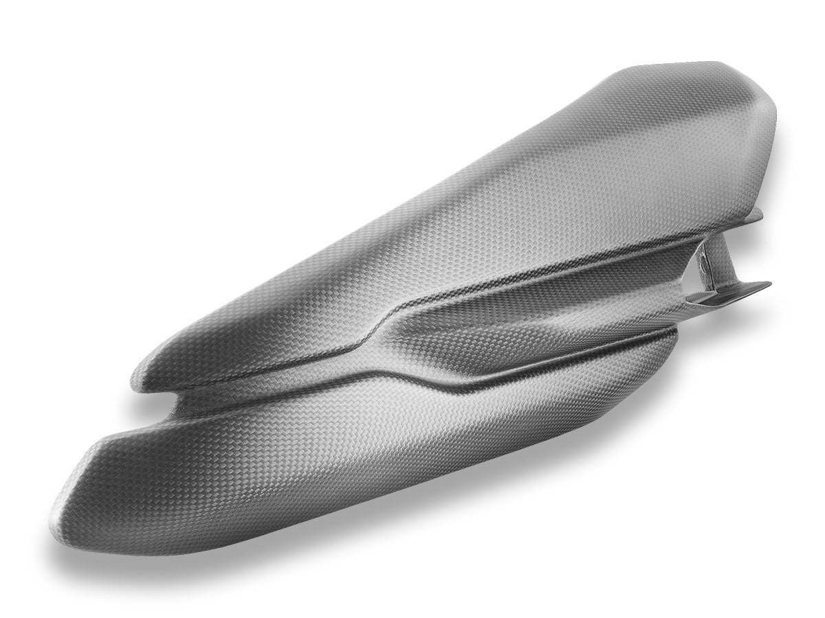 Ducati XDIAVEL V4 Pair Of Side Covers Under The Tank In Matt Carbon