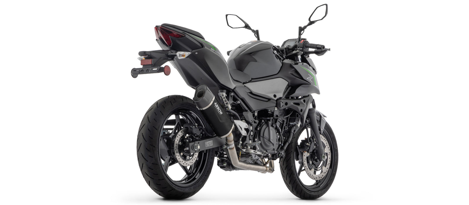 Arrow Full System With Indy Race Evo Aluminium Dark" Slip On"