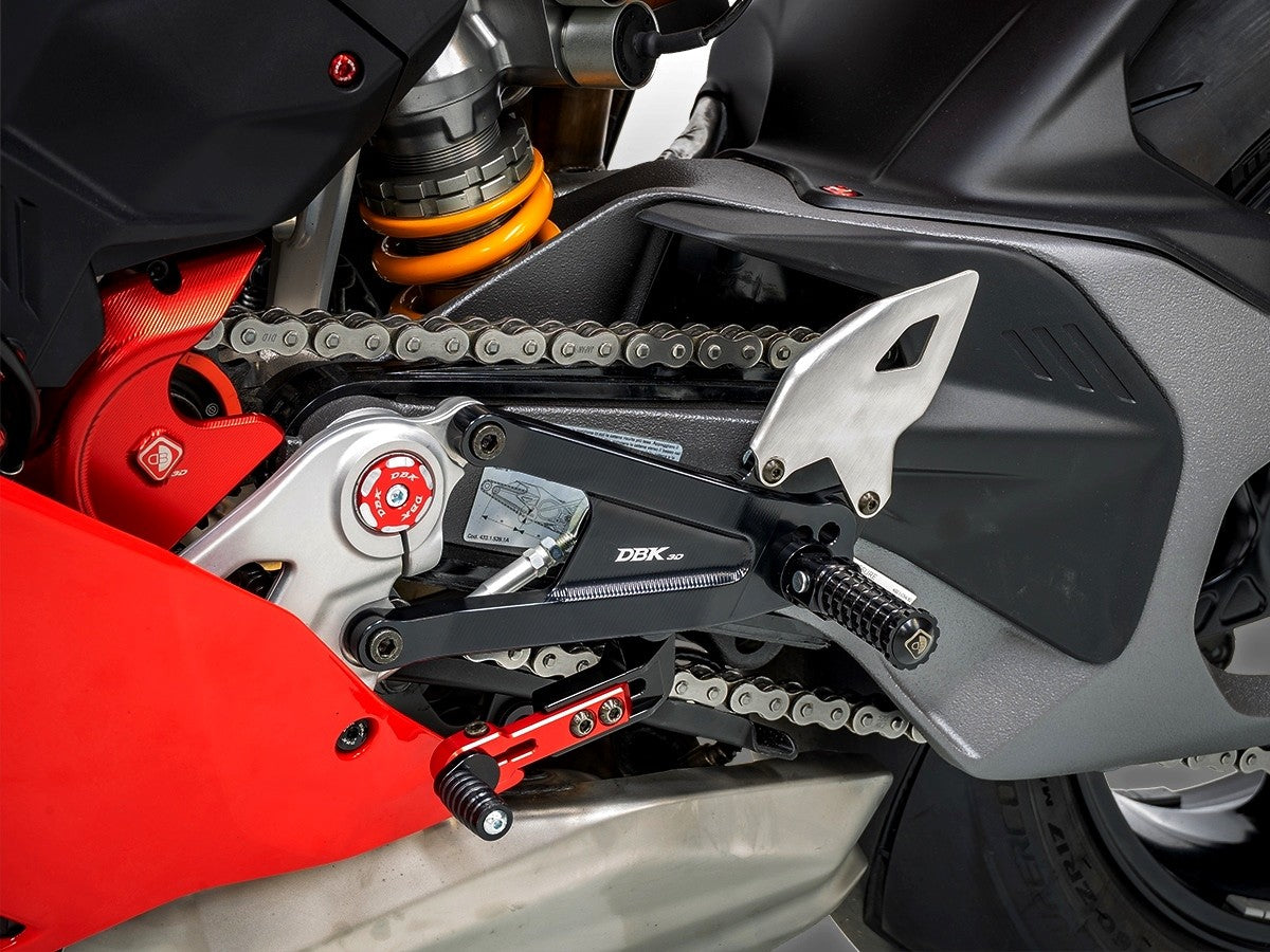 Ducati Panigale V4 2025 Adjustable SBK Rearsets