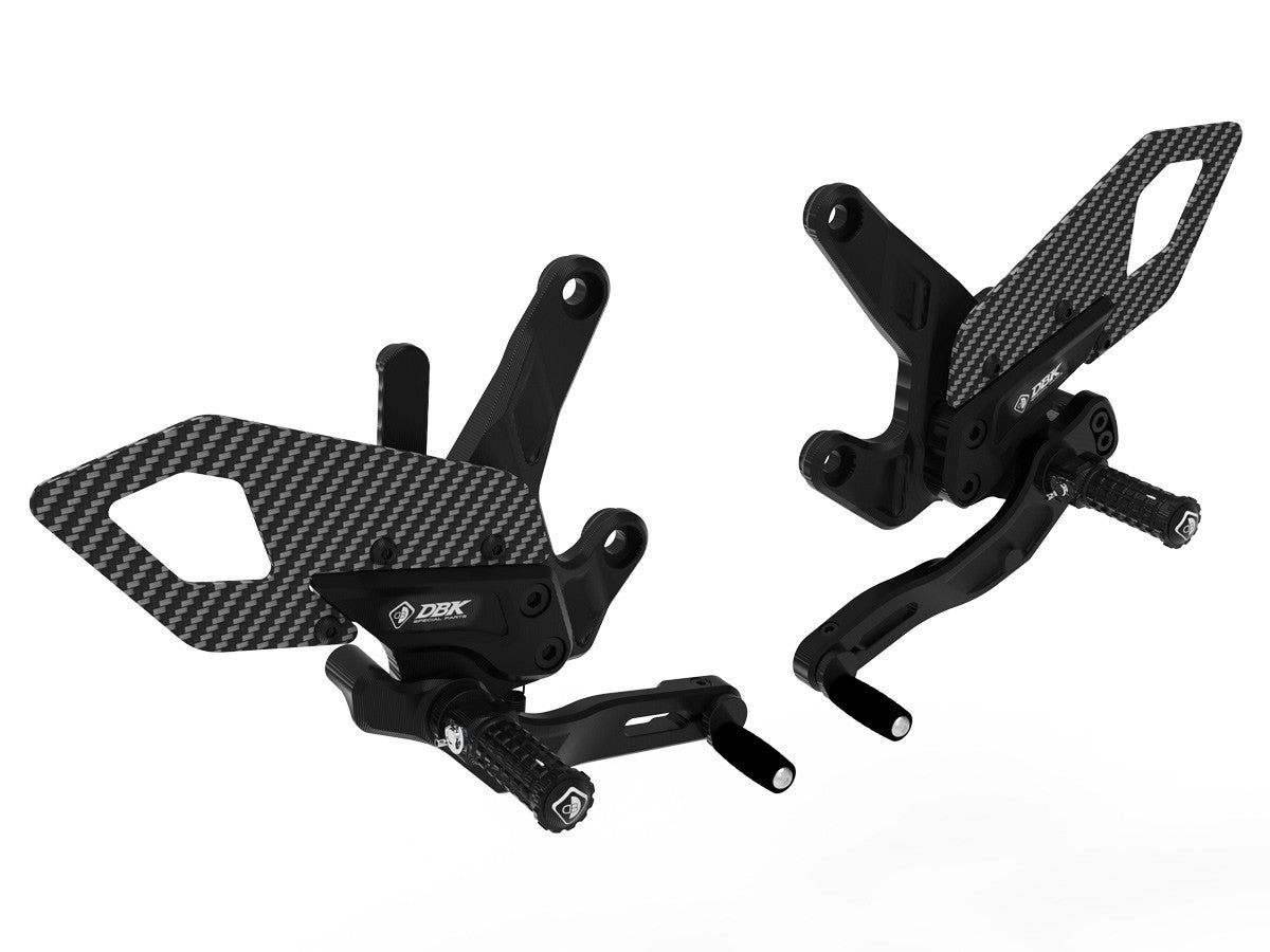 KTM 990 Duke Adjustable Pilot Rearsets Kit