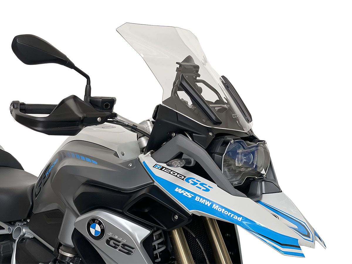 WRS Sport Windscreen BMW R1200GS-ADV 2013-18/R1250GS 2018-23 - CLEAR