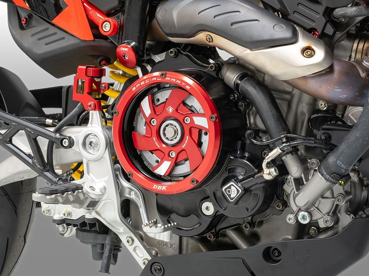 Ducabike DBK Ducati Hypermotard 698 Mono Clear Clutch Cover 3D-EVO