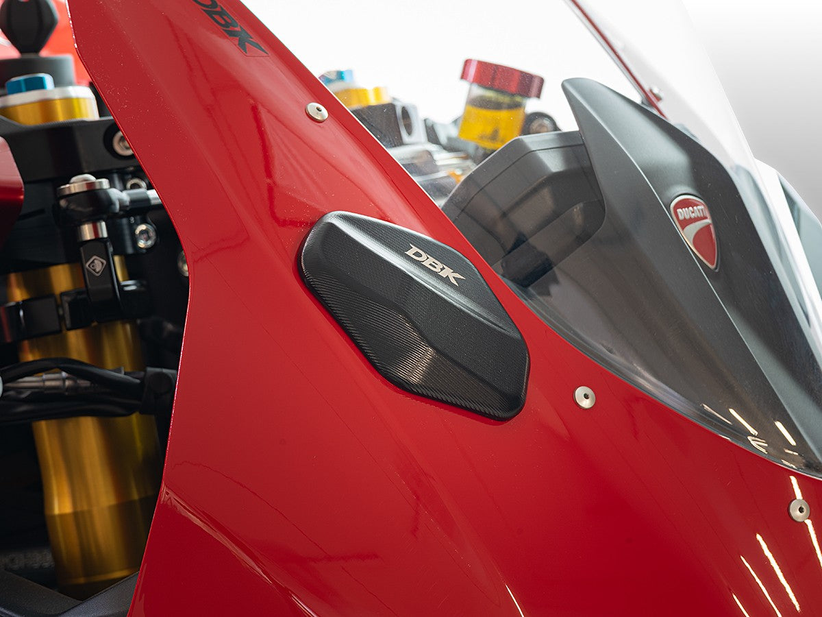Ducati Panigale V2 2025 Mirror Holes Cover Kit