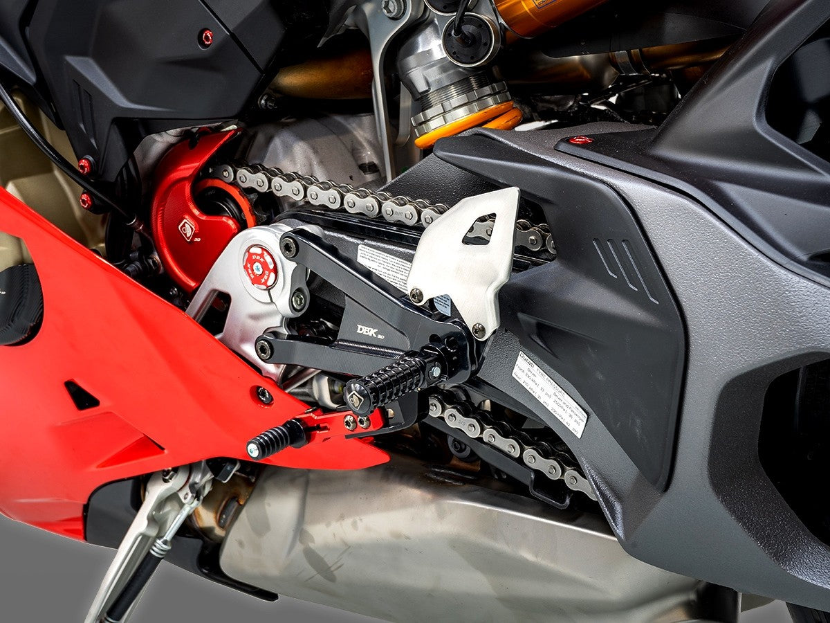 Ducati Panigale V4 2025 Adjustable SBK Rearsets