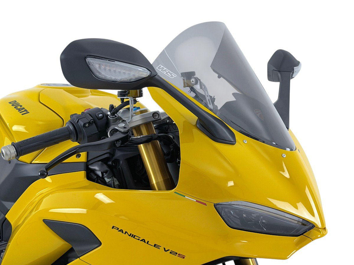 WRS Race Windscreen +20mm Ducati Panigale V2 / S 2025-2026 - LIGHT SMOKE