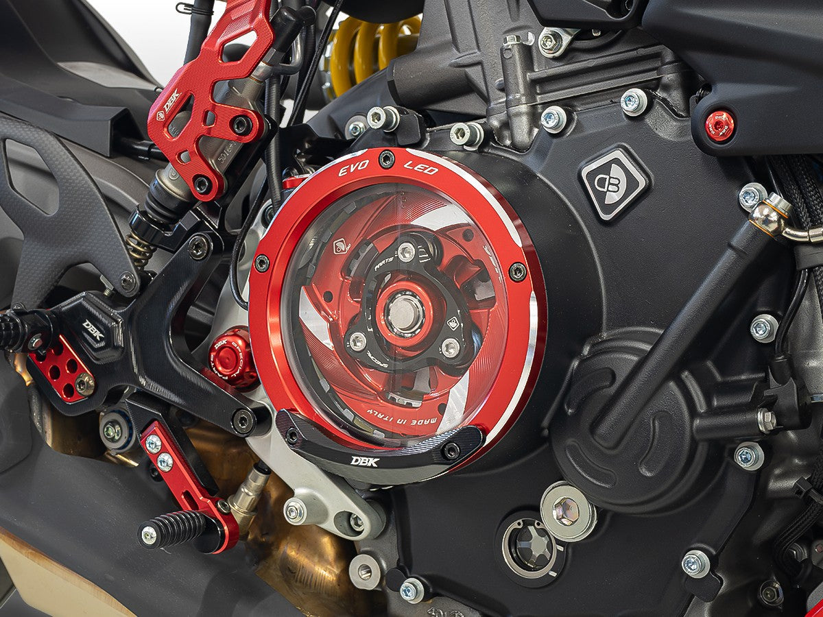 Clear Clutch Cover Protection Slider Ducati V2