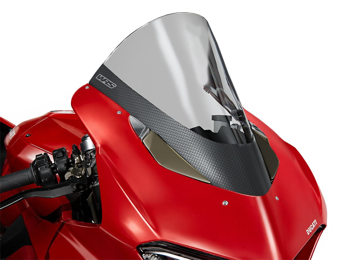 WRS Carbonskin Windscreen Cover Ducati Panigale V2 2020-2024 / Panigale V4 / S 2018-2019 - PLAIN MATTE