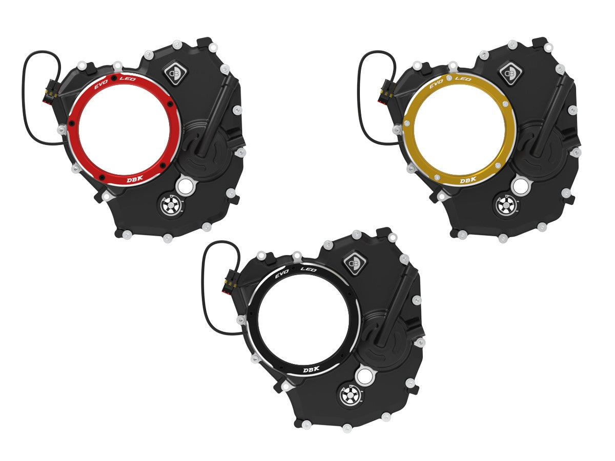 Clear Clutch Cover EVO LED Ducati V2