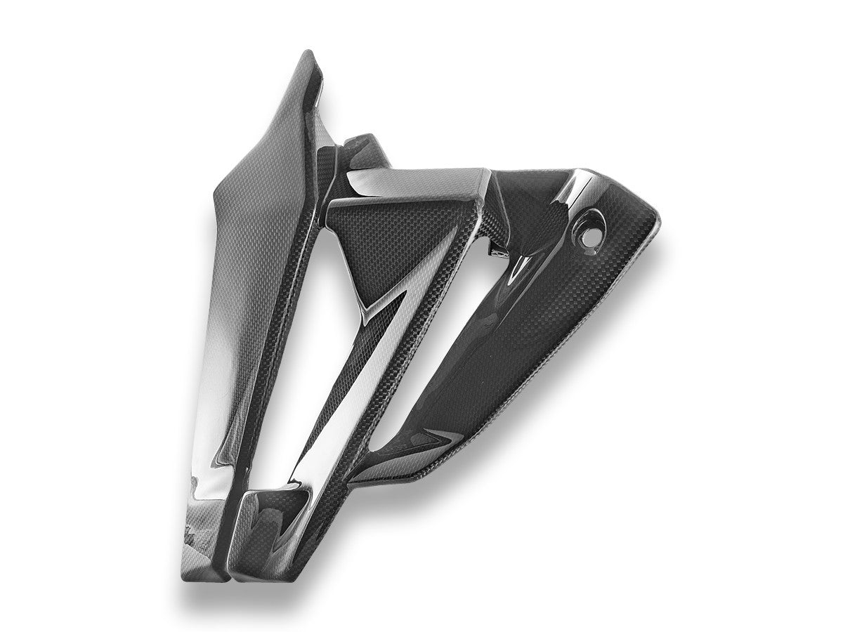Ducati Streetfighter V4 MY2025 Pair Of Belly Pan Covers, Glossy Carbon