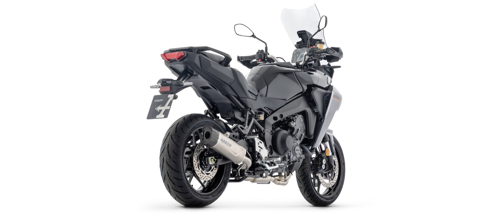 Arrow Full System With Indy Race Evo Titanium Slip On With Carbon End Cap