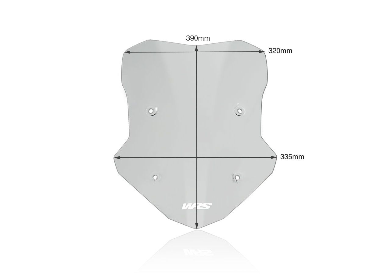 WRS STANDARD WINDSCREEN BMW F900XR 2020-2025