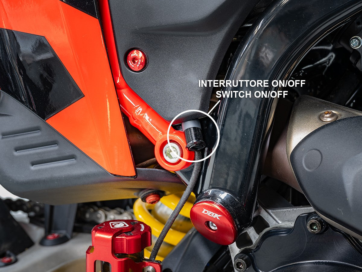 Ducati Hypermotard 698 Mono Clear Clutch Cover 3D-EVO LED