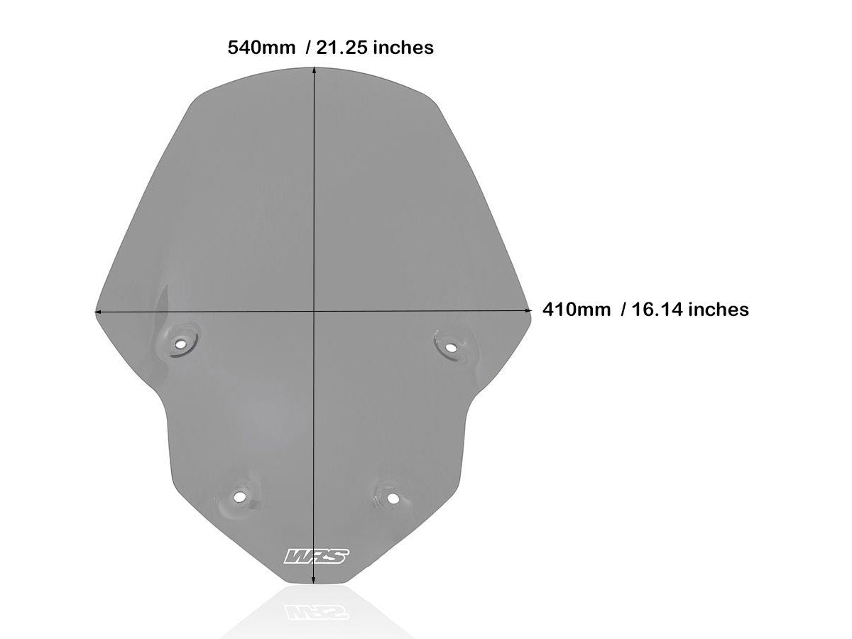 WRS Touring Windscreen Triumph Tiger 850 / 900 2020-2026