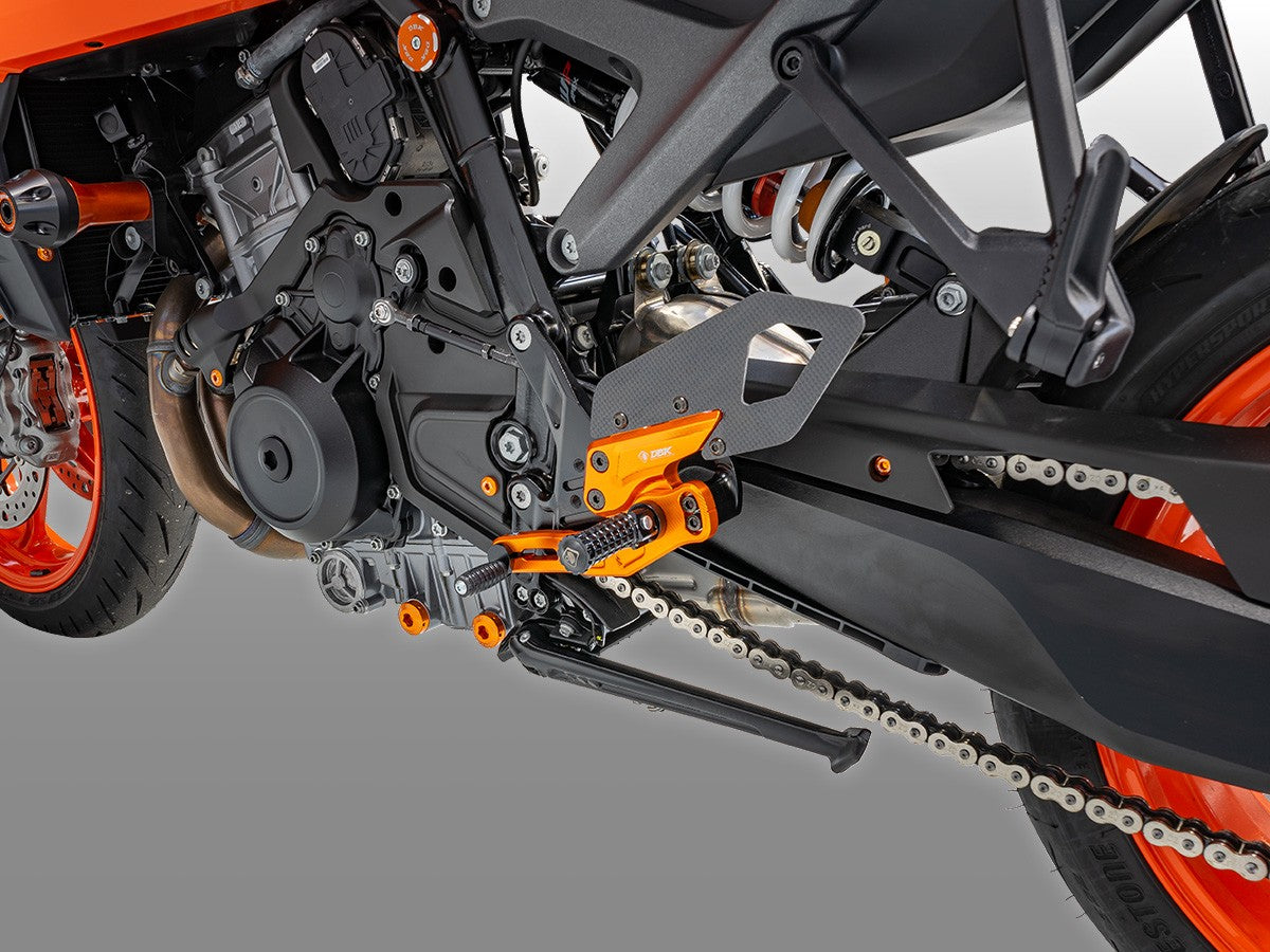 KTM 990 Duke Adjustable Pilot Rearsets Kit
