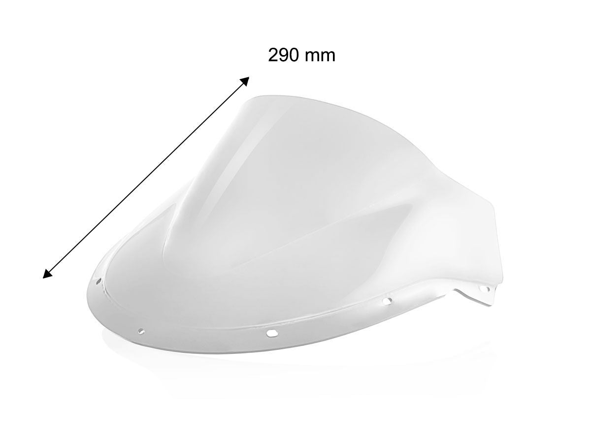 WRS Double Bubble Windscreen Mito Ev - CLEAR