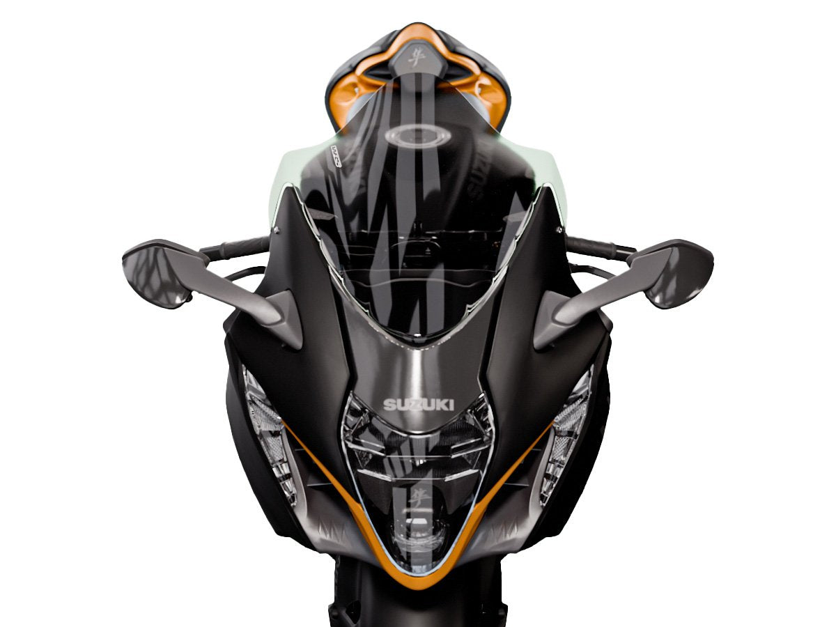 WRS Race High Windscreen Suzuki GSX-R 1300 Hayabusa 2021-2025 - LIGHT SMOKE