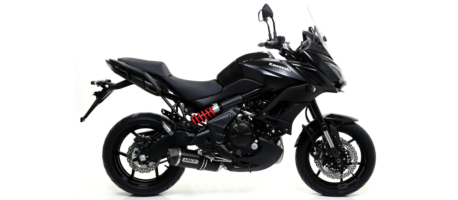 Arrow Race-Tech Aluminium Dark" Slip On With Carbon End Cap"