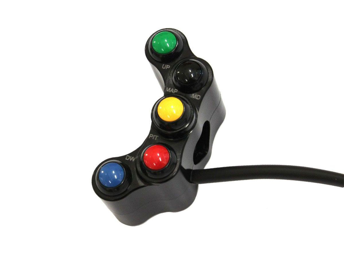 WRS 5 Button Left Racing Switch Yamaha R1 2020